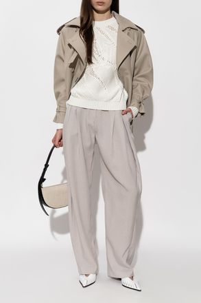 Max Mara Trench Coat Cacio, Womens, Beige