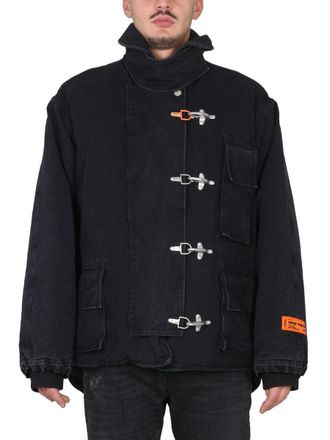 Heron Preston High Neck Canvas Jacket