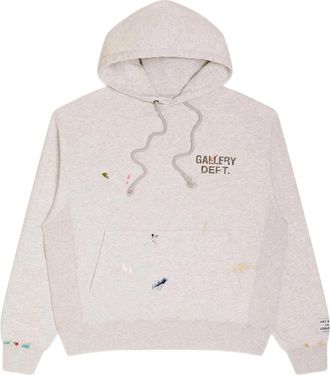 Gallery Dept. Logo-print Long-sleeve Hoodie