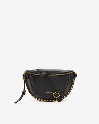 Isabel Marant Skano Belt Bag In Leather - Black - Isabel Marant