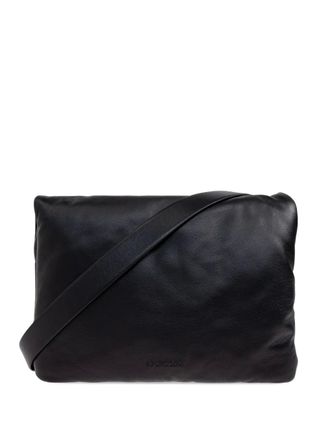 Sportmax padded leather cross body bag - women - Ovine Leather (top grain) - OS - Black