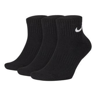 Nike Everyday Cushioned Socks Unisex Black SX7667-010