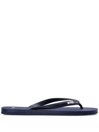 BOSS Tracy flip flops - men - PVC/Thermoplastic/PVC/PVC/Thermoplastic - 39/40 - Blue