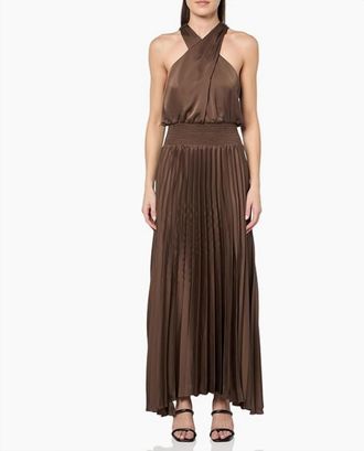 Ramy Brook Arina Dress In Desert Brown
