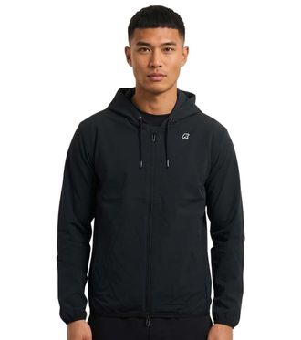 K-Way Black Zip-Up Hoodie