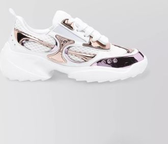 Roger Vivier leather low-top sneakers