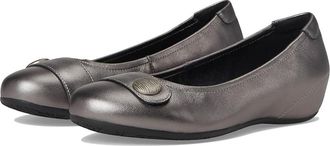 Josef Seibel Florina 04 Womens Dress Flat Shoes Basalt : EU 41 (US Womens 10-10.5) M, Leather