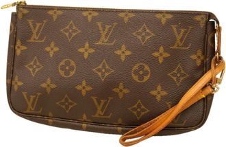 Louis Vuitton Brown Pouch (Pre-Owned)