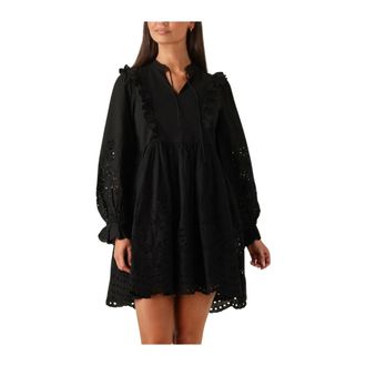 Y.A.S Y.a.s, Dames, Jurken, Zwart, Maat: S