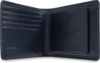 Diesel HOLI-D BI FOLD Leather Wallet, Unisex, Navy Blue