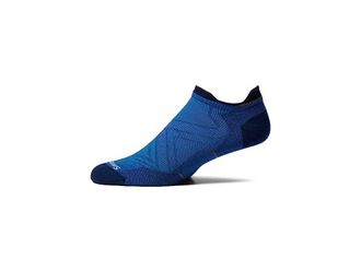 Smartwool Run Zero Cushion Low Ankle Mens Low Cut Socks Shoes Laguna Blue : XL (Mens Shoe 12-14.5), Wool/Nylon/Mesh