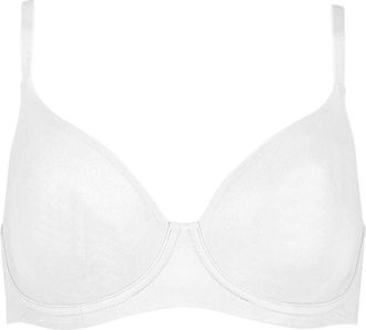 Huit Coton Bio Underwire Bra in White at Nordstrom, Size 34C
