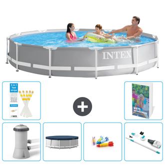 Intex Piscina Prism Frame Redonda - 366x76 Cm - 7-piezas S242