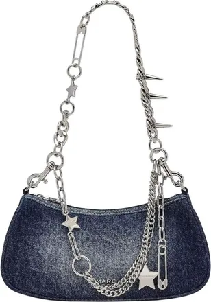Marc Jacobs Denim The Faded Shoulder Bag