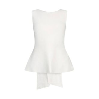 Liu Jo Viscose Jersey Top - Dames - Tops - Wit - Maat: XS Viscose