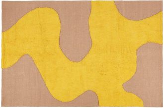 Maisons du monde Alfombra de yute tejida de algod&oacute;n bicolor 160x230 cm