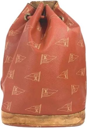 Louis Vuitton Pre-owned Vintage Bucket Bag - Pre-owned - Mujer - Naranja - ONE SIZE
