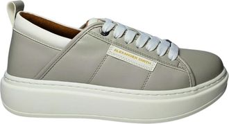 Alexander Smith sneaker Pelle - Heren - Sneakers - Grijs - 42 EU - Leer - Schoenen