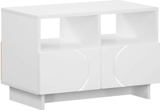 vidaXL Soporte De Tv 60 X 34.5 X 40 Cm Blanco Madera De Ingenier&iacute;a Vidaxl