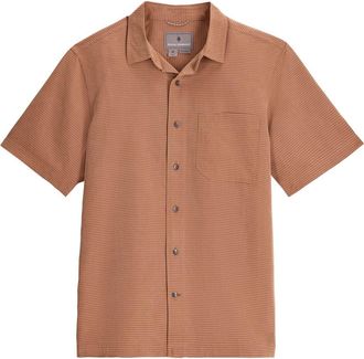 Royal Robbins Desert Pucker Button-Up Shirt in Pecan at Nordstrom, Size Xx-Large
