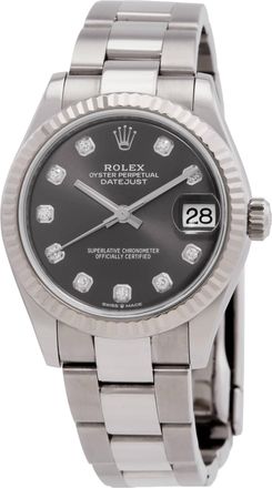 Rolex Datejust 31 Automatic Diamond Ladies Watch 278274GYDO