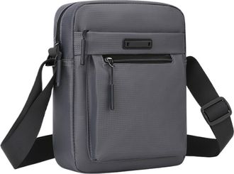 Generic Compatible For Mens Multifunctional Shoulder Bag Briefcase Durable Oxford Cloth Business Tote with Multiple Compartments(White)