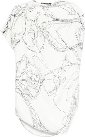 Fabiana Filippi Mujer, Blusas y Camisas, Blanco, Talla: M