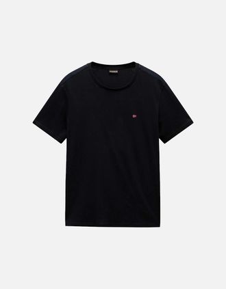 Napapijri Mens Napapijri Salis Flag T-Shirt - Black - Size: 38