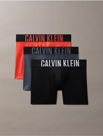 Calvin Klein Mens Intense Power Micro 3-Pack Boxer Brief - Multi - M