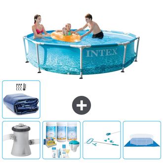 Intex Piscina Con Estructura Redonda - 305x76 Cm - 8-piezas S20382
