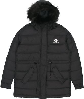 Converse (WMNS) Converse Long Down Jacket Asia Sizing Black 10007727-A03