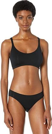 Commando Bio Blend Tencel-Bamboo Scoop Bralette BMB500 Womens Lingerie Black : S/M, Tencel/Lyocell/Elastane