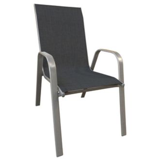 OEM Silla De Acero Comfort Living Negra Bcc-0028
