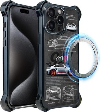 OEM Funda Para Iphone 15 Pro Max Ibizu Dropguard Ultra Con Magsafe, Techdrive, 911 Gt3 Rs