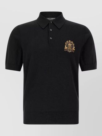 Dolce & Gabbana wool polo shirt