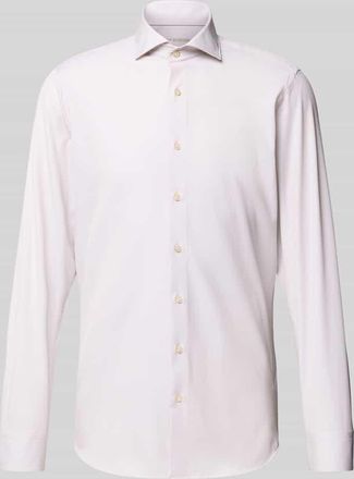 Roy Robson Regular Fit Business-Hemd mit Haifischkragen in Beige, Größe 41