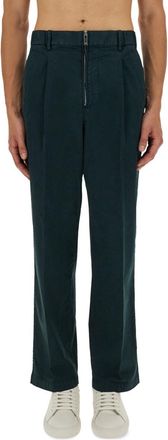 Helmut Lang High-Waisted Green Cargo Pants