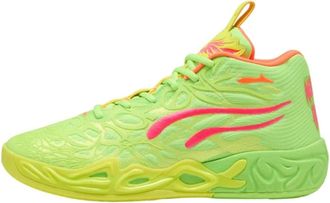 Puma Gem Yellow Alert Green Glare Schoenen - Heren - Sneakers - Groen - 47 EU - Schoenen