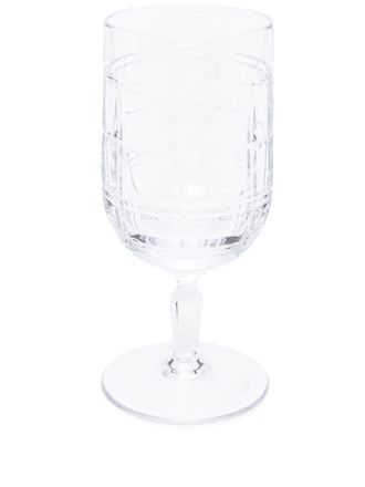 Ralph Lauren Home Hudson Plaid beverage glass - Neutrals