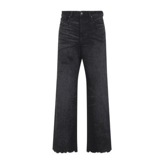 Diesel Black Straight-Fit Jeans
