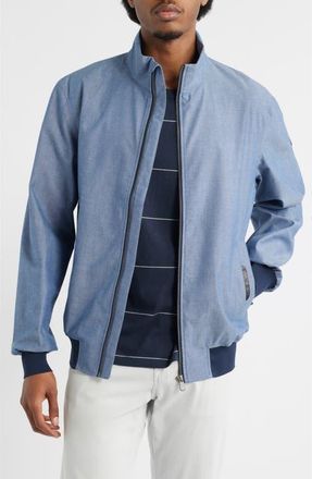 Save The Duck Clement Waterproof Jacket in Indigo Chambray at Nordstrom, Size Xx-Large