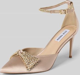 Steve Madden Pumps mit Strasssteinbesatz Modell Last Dance in Taupe, Gr&ouml;&szlig;e 36