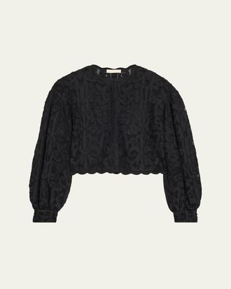Ulla Johnson Coletta Appliqu&eacute; Jacket