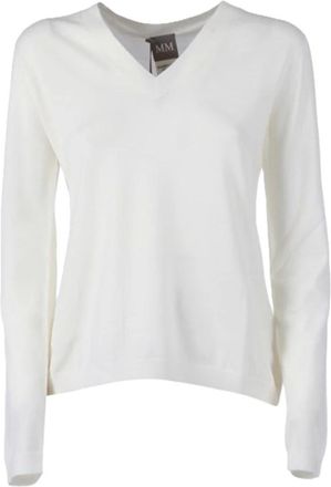 Max Mara Mujer, Jerseys, Blanco, Talla: L
