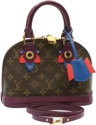 Louis Vuitton Pre-owned Canvas Handtas - Dames - Vintage Handtas - Veelkleurig - ONE Size - Vintage