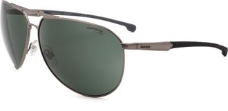 Carrera Mens 67mm Matte Dark Ruthenium Sunglasses