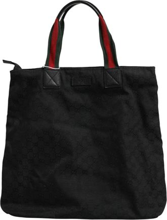 Gucci GG Canvas Sherry Line Mothers Womens Bag (Pre-Owned)
