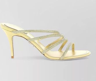 Rene Caovilla silk sandals