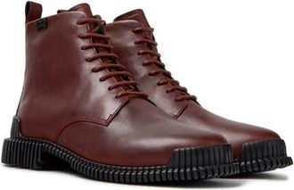 Camper Pix Lace-up Bootie in Burgundy at Nordstrom, Size 41