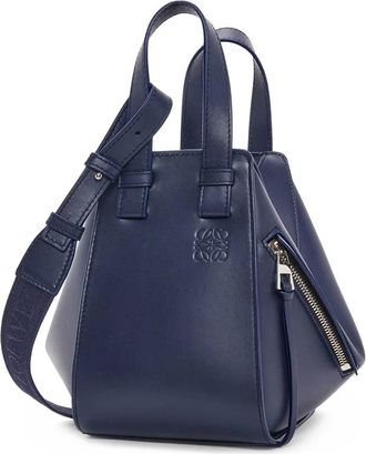 Loewe Compact Hammock Bag - Abyss Blue